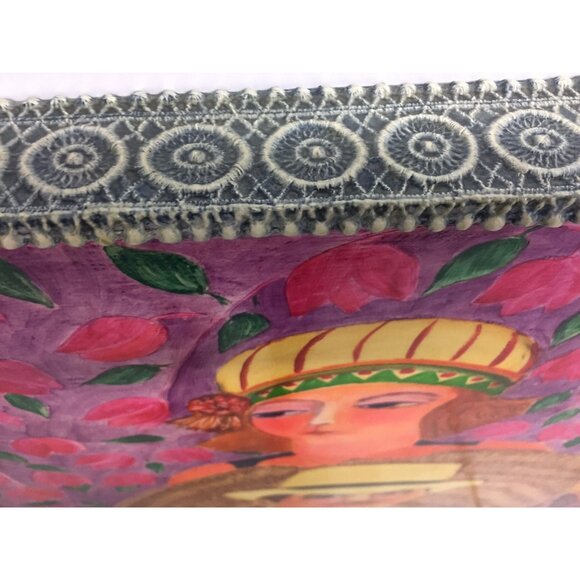 Vtg 1970’s Painting Art ”CHARLESTON CHEETAHS” Oil On Board Painting Art Signed - Picture 5 of 10